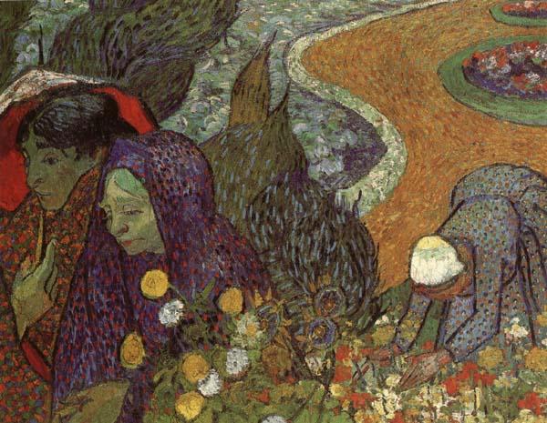 Vincent Van Gogh Ladies of Arles Sweden oil painting art